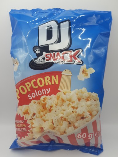 Hotové popcorn DJ SNACK solené 60 g