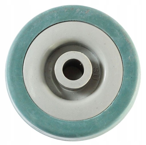 ŠEDÉ PLASTOVÉ KOLIESKO 50 mm priemer otvoru 7 mm