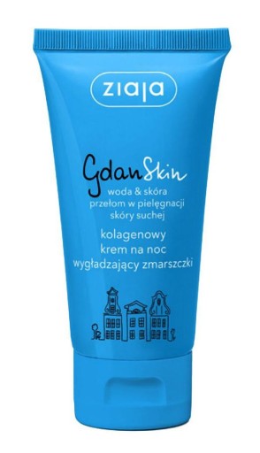 Kolagénový nočný krém gdanskin vyhladzujúci vrásky