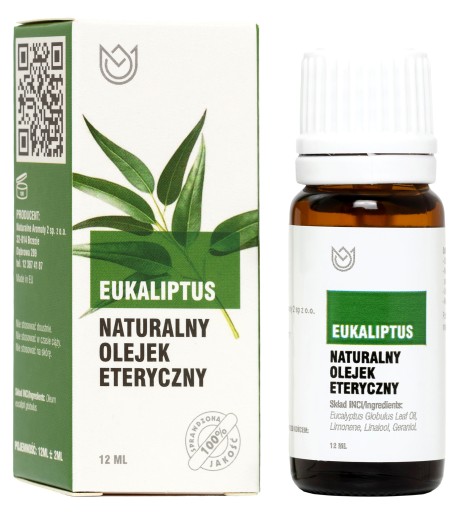 PRÍRODNÝ ESENCIÁLNY OLEJ EUKALYPTUS ESENCIÁLNE OLEJE VÔŇA 10ml RELAXY