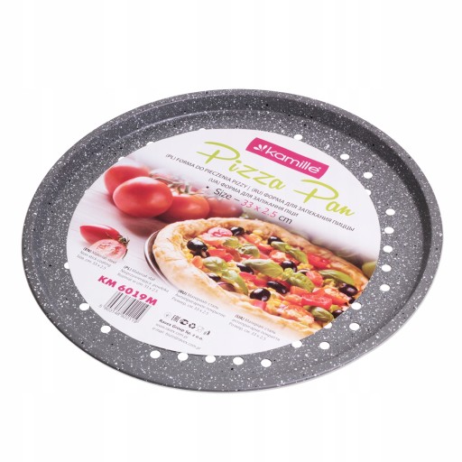 Forma Plech na pečenie PIZZA PIZZA 33cm KAMILLE