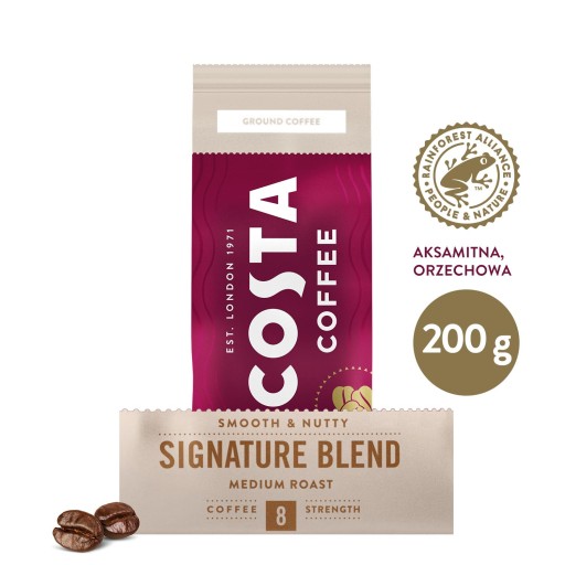 Costa Coffee Signature Blend mletá káva 200g