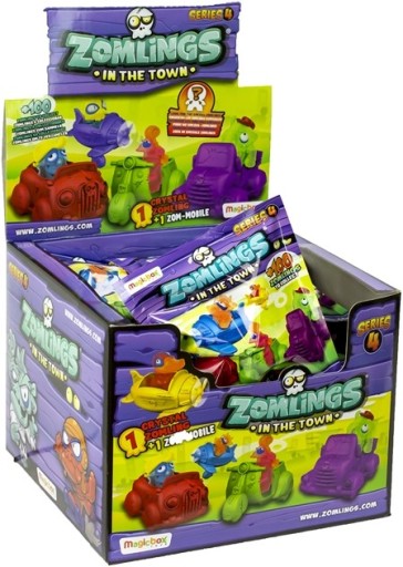 ZOMLINGS 4 V MESTE - KRIŠTÁĽOVÁ POSTAVA + VOZIDLO
