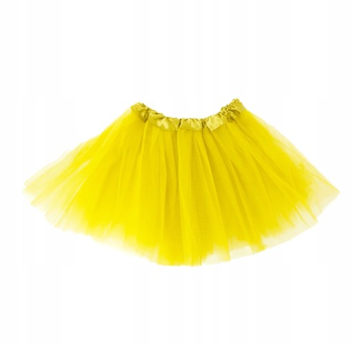 Tylová tutu sukňa 40 CM KRÉMOVÁ