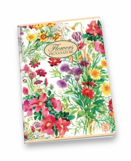 NOTEBOOK A5 42K LI PIGNA NATURE FLOWERS ECO 0208835C