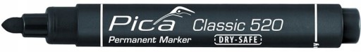 Marker Black Round Pica Nevyschne do 14 dní