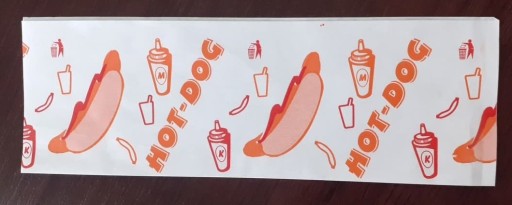 HOT-DOG taška, obálka, tradičná potlač, 200 ks