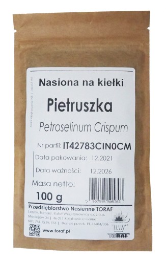 PEtržlenová semienka NA KLÍČKY 100g TORAF