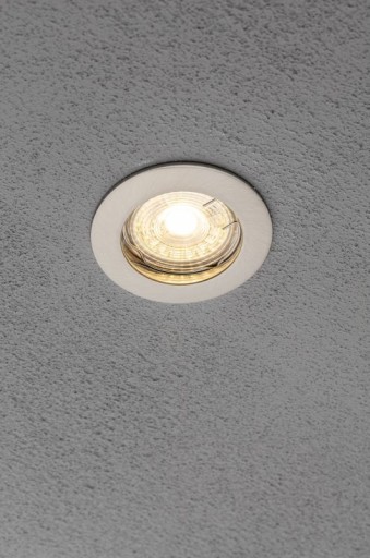 Okrúhle stropné svietidlo PORTO IP20 z nerezovej ocele