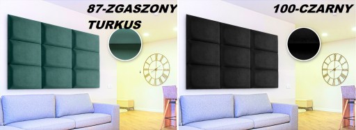 60 X 30 ČALÚNENÉ NÁstenné PANELY RIVIÉRA VELÚR
