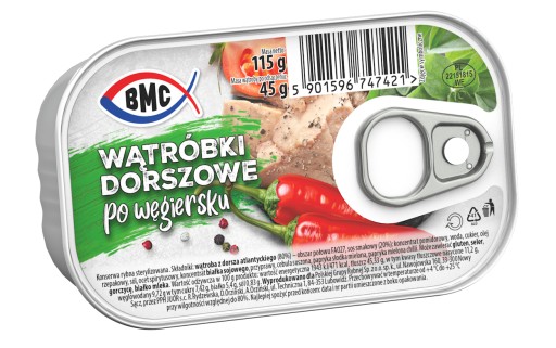 TRESKIA PEČEŇ MAĎARSKÁ 115g BMC