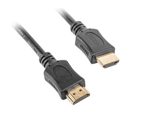 HDMI - HDMI KÁBEL ETHERNETOVÝ KONEKTOR 4K 60Hz UHD 3D ČIERNA 1,8m