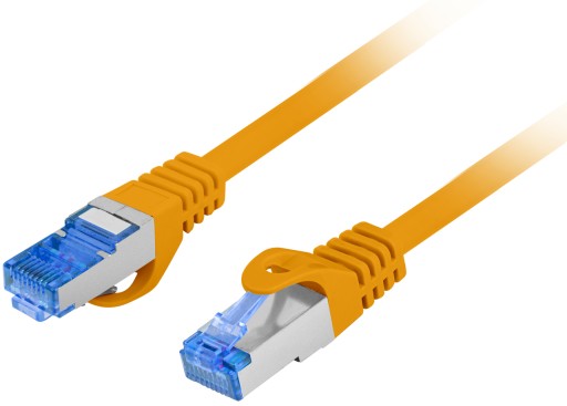 Internetový kábel Ethernet Twisted RJ45 LAN Cat 6A SFTP 5m Orange
