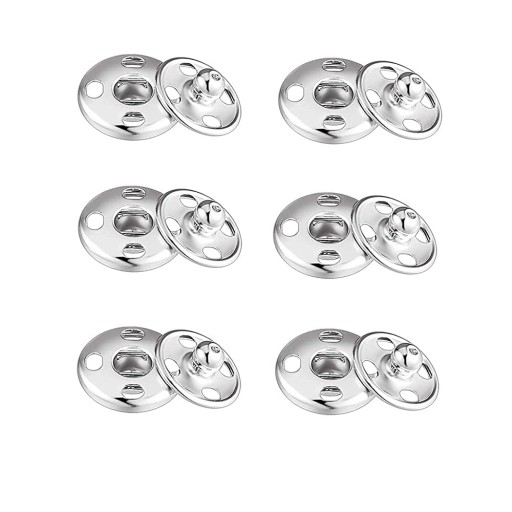 6mm STRIEBORNÉ TLAKOVÉ ZÁPADKY NA PRIŠITIE