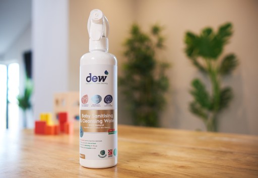 DEW čistiaca voda pre deti 500ml antibakteriálna