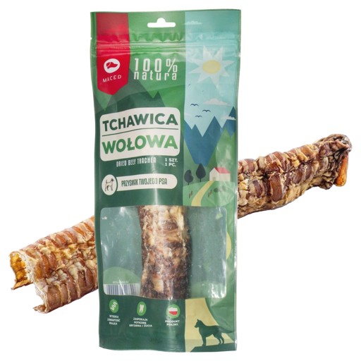 Maced NATURAL Beef Trachea Dog žuvačka x1
