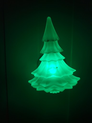 Vianočná LED prísavka Dekorácia VIANOČNÝ STROMČEK