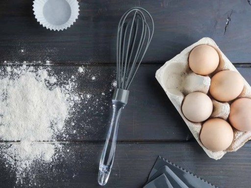 Šľahač na vajíčka Silikónová metla Kuchynské náradie na teflón