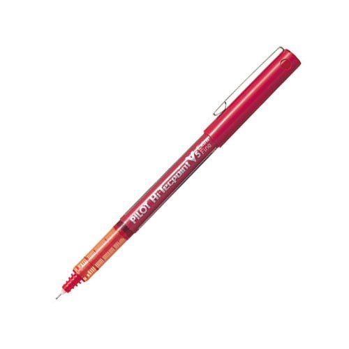 PILOT V5 Hi-Tecpoint jemná vložka červená x 2 ks