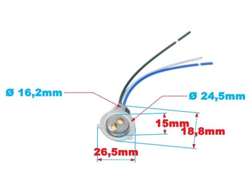 Držiak žiarovky P15D ZIPP PRO