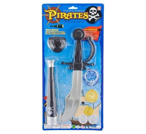 Pirátska súprava (8 kusov)