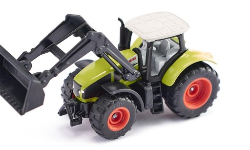 SIKU 1392 Claas Axion s čelným nakladačom
