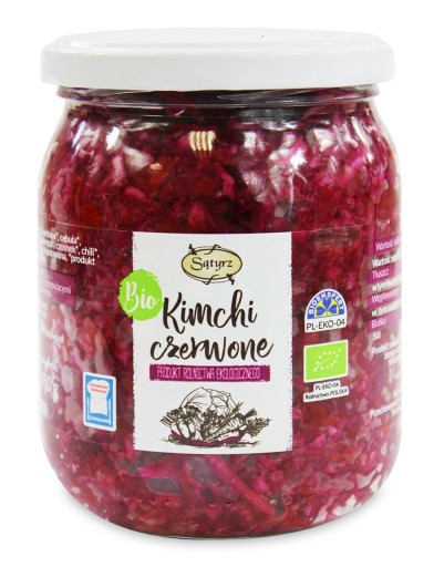 KIMCHI ČERVENÁ BIO 450 G - SĄTYRZ