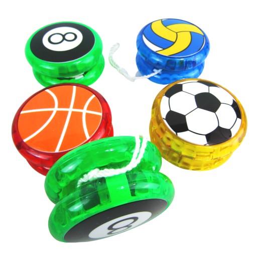 VEĽKÉ SVIETIACE YO-YO JOJO FUTBAL BASKETBAL MIX 5540