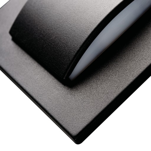 LED svietidlo na schodisko 3000K 15lm SQUARE BLACK KANLUX