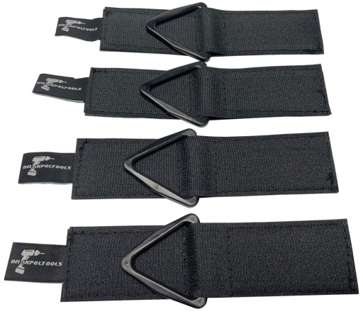 DRŽIAKY NA VELCRO NA UPEVNENIE BATOŽINOVEJ SIETE 4 KS