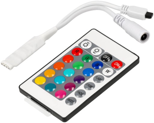 RGB LED ovládač ovládač IR24 6A 60007