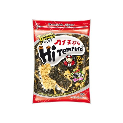 Pikantný snack z morských rias nori v tempure 40g