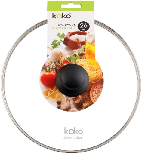 KOKO - Žiaruvzdorné veko - sklo - 26 cm