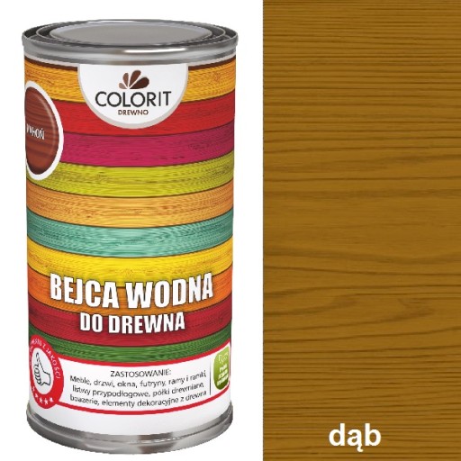 Moridlo na drevo na vodnej báze COLORIT 0,5 l MODRÁ