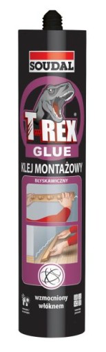 Soudal Univerzálne montážne lepidlo T-REX SUPER INSTANT 380 ml