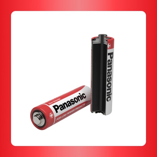 Zinko-uhlíkové AAA batérie Panasonic 4 ks.