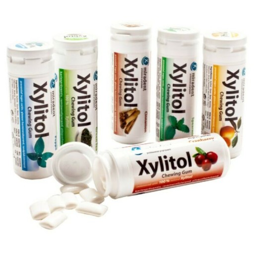 MIRADENT XYLITOL ŽUVAČKA JAHODA 30 KS