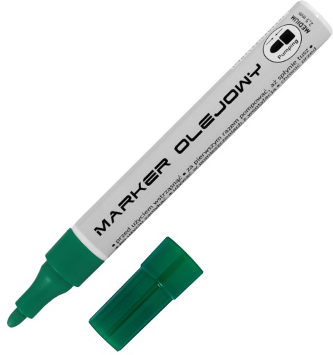 Toma Economy 420 Oil Marker okrúhly zelený