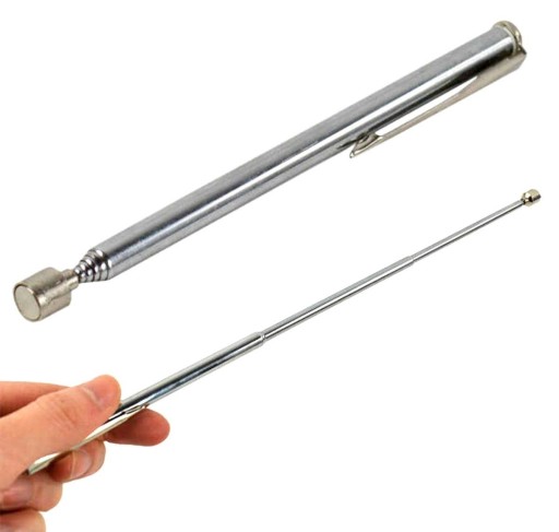 TELESKOPICKÝ MAGNETICKÝ UCHOVÁVAČ GULIČKOVÝ MAGNET 65 cm TELESKOPOVÝ MANIPULÁTOR