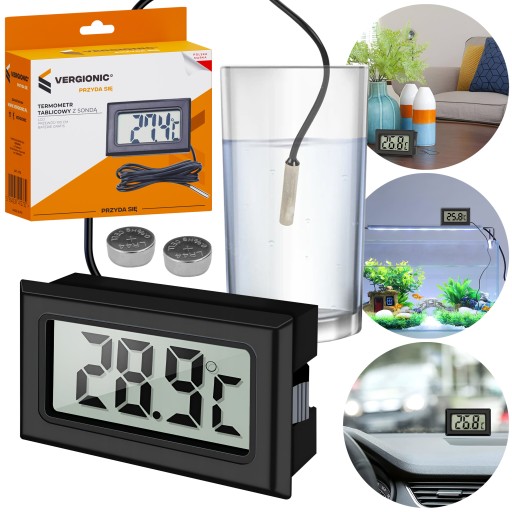 PRESNÝ DIGITÁLNY ELEKTRONICKÝ TEPLOMER SO SONDOU