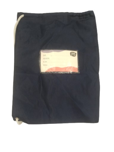 Vak na prezúvky/PE outfit s dievčenským štítkom.