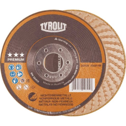 Rondeller 2v1 125mm A36N Tyrolit