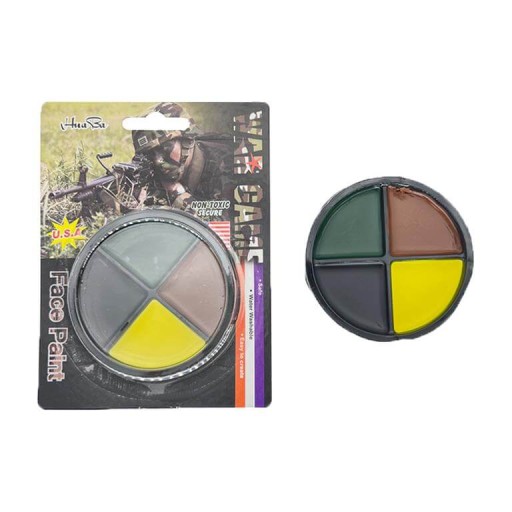 Camo Masking Paint Paints 4 farebné farby na tvár