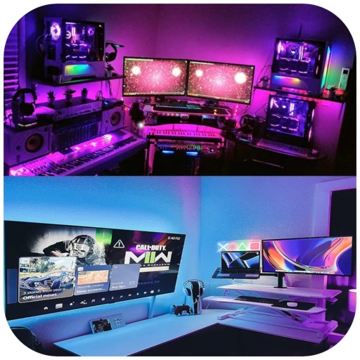 SMD 2835 LED PÁS VODEODOLNÉ FAREBNÉ RGB 5M LED + DIAĽKOVÉ NAPÁJANIE