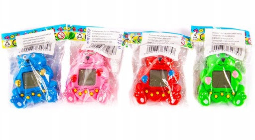 ELEKTRONICKÁ HRA TAMAGOCHI ZVIERAT MEDVEĎ