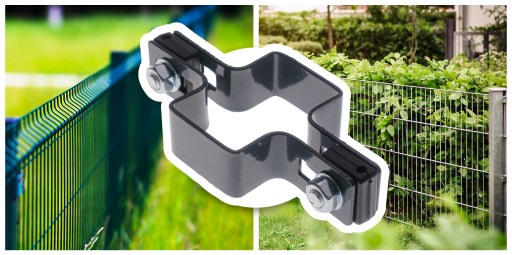 GRAPHITE stĺpiková svorka pre plotové panely