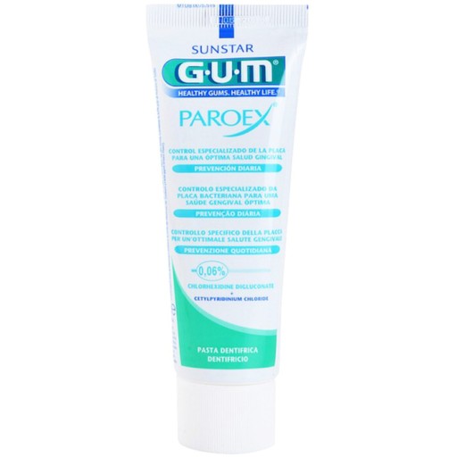 GUM Paroex Soothing Gums Fluoride zubná pasta