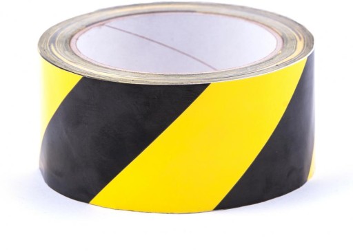 Výstražná samolepiaca páska 50mmx33m žlto-čierna