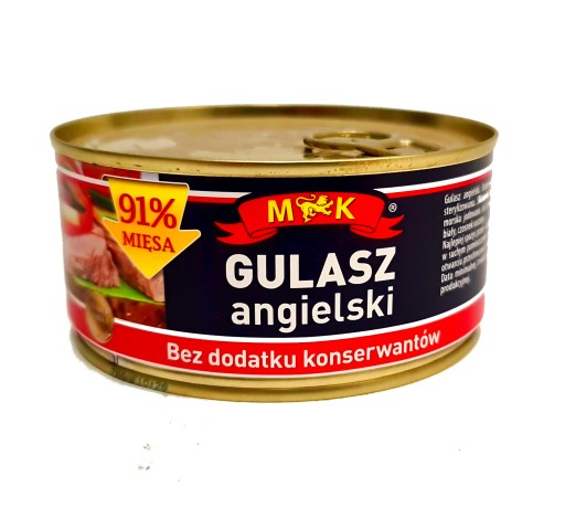 Konzervovaný MK anglický guláš 300g bez konzervantov