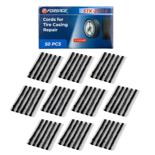 Sada Strings Insert Plugs na opravu bezdušových plášťov 50 ks. 6 mm